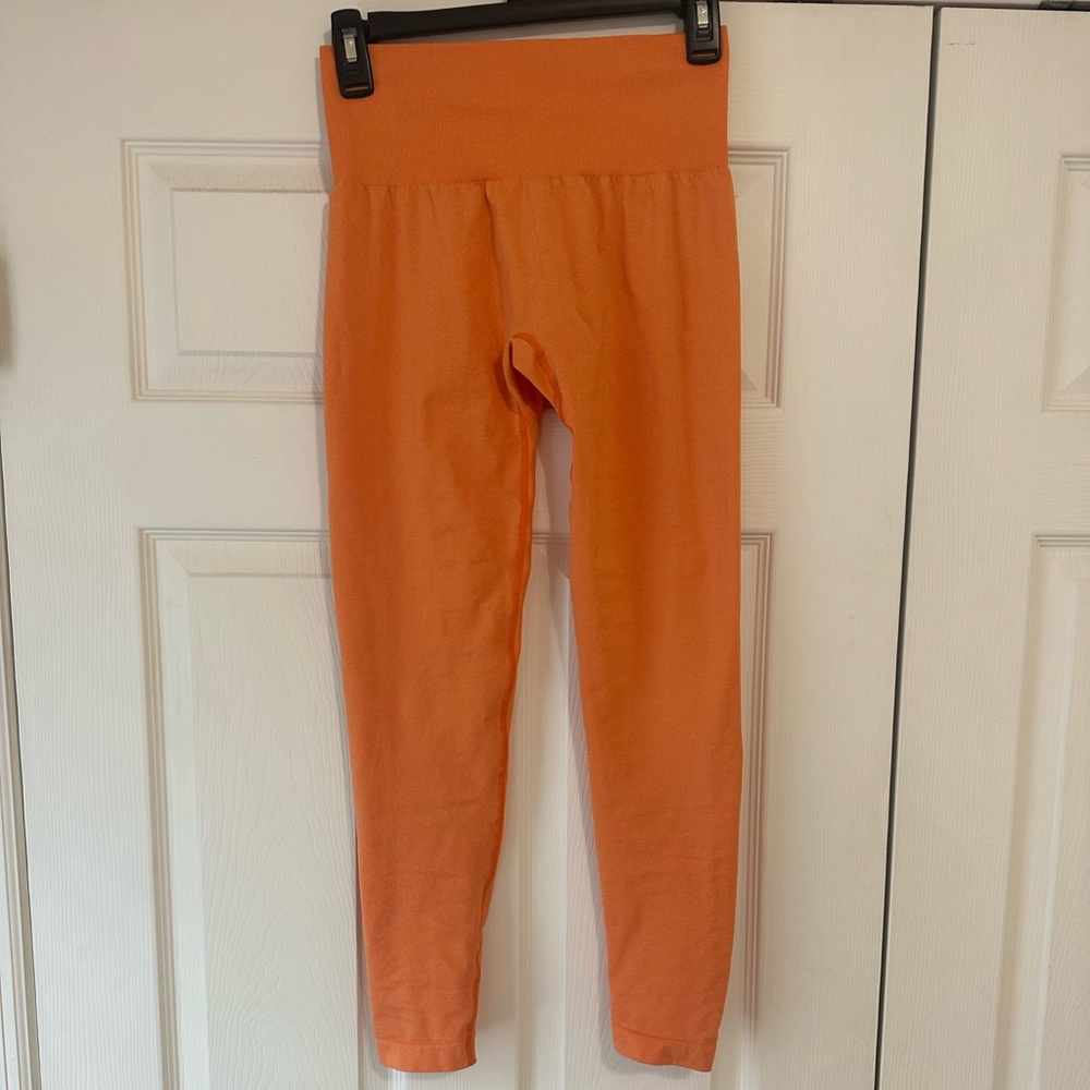 Orange NVGTN leggings